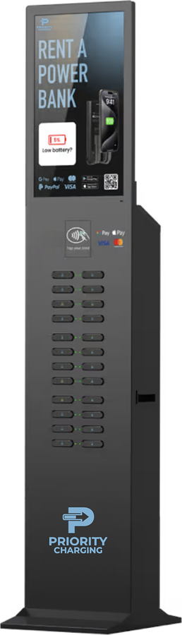 Priority Charging 24 power bank station
